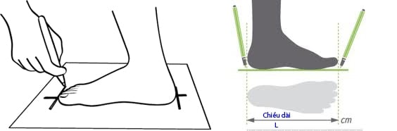Hướng dẫn chọn kích thước giày cao gót