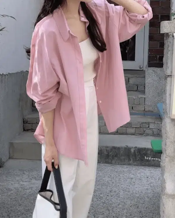Màu hồng phối với màu trắng