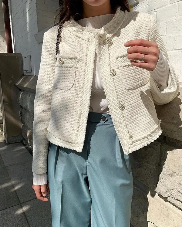 Vải tweed