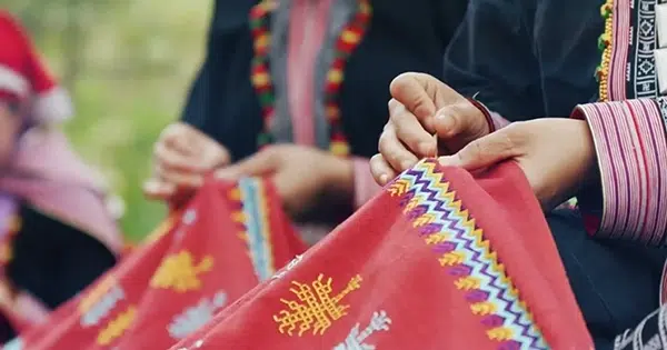 Thổ cẩm của người Dao Đỏ
