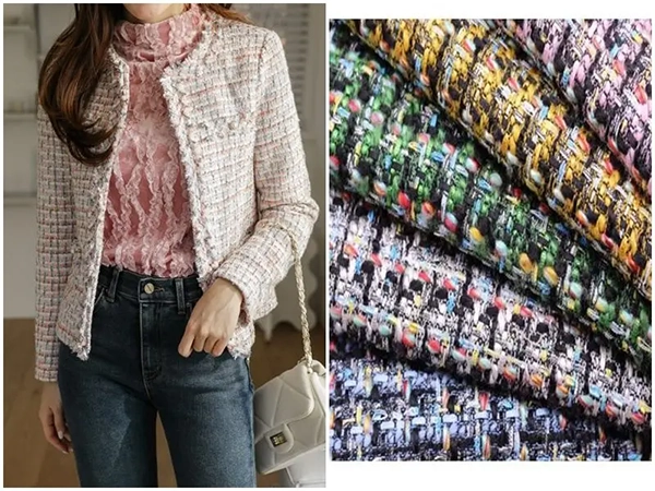 Vải tweed