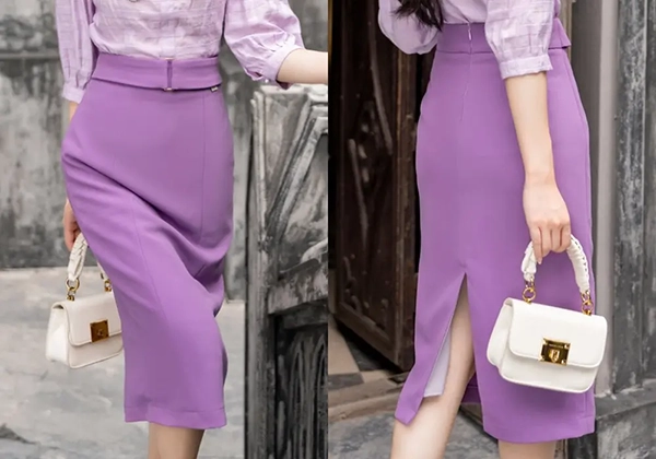 Màu tím phối với màu gì