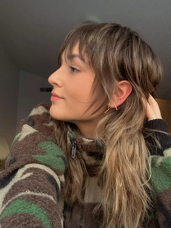 Tóc layer shag cut