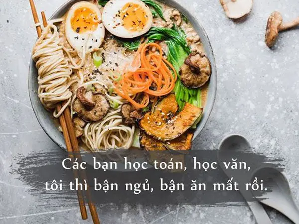 STT Hay, Cap Hay Về Đồ Ăn