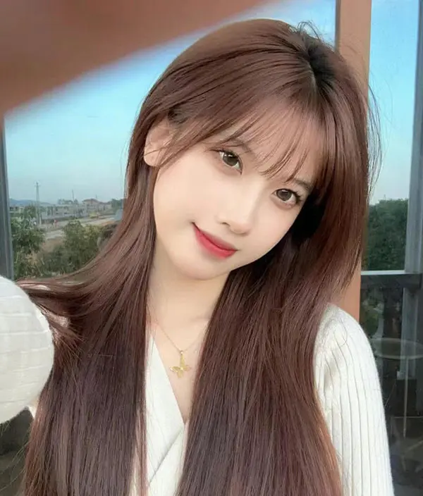 Tóc layer mái thưa