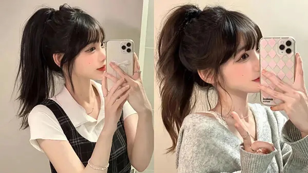 Tóc ngang bầu