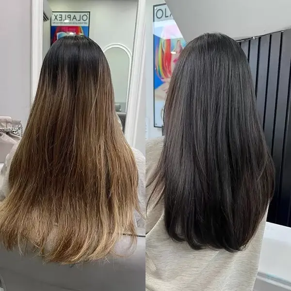 Tóc ngang bầu