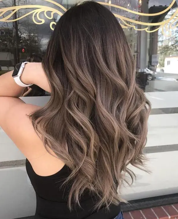 Tóc layer nhuộm balayage
