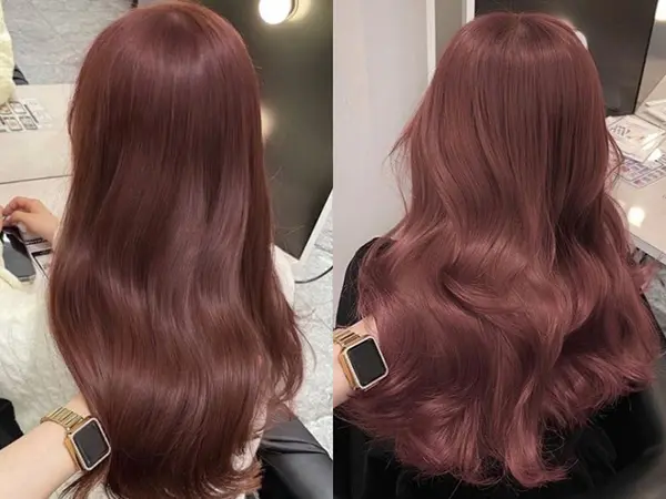 tóc màu nâu lạnh