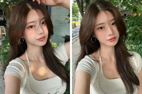 tóc màu nâu lạnh