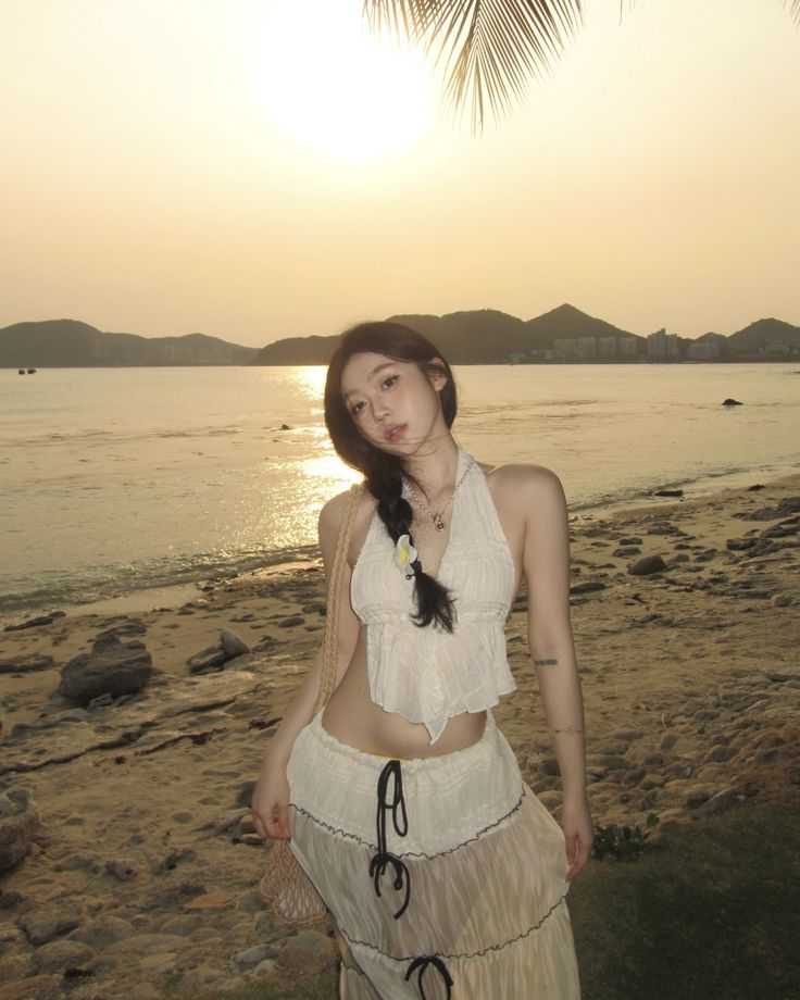 Set 2: Jumpsuit rộng + Bikini bên trong