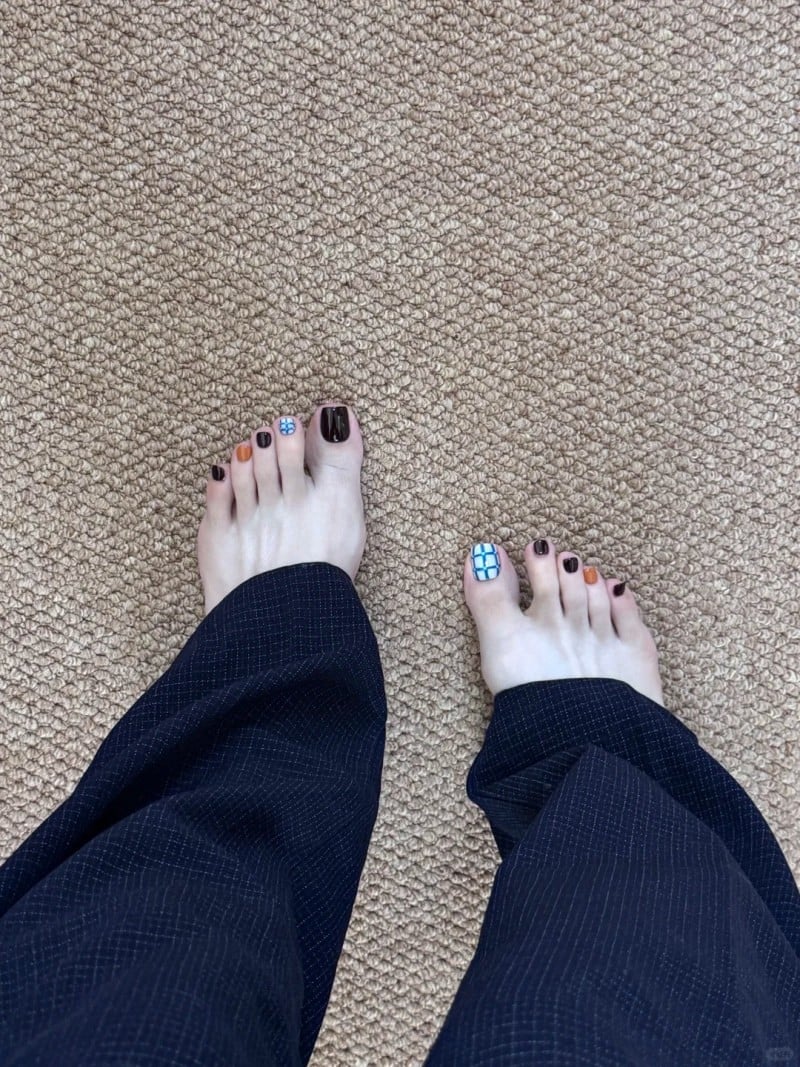 Mẫu móng chân đẹp 1