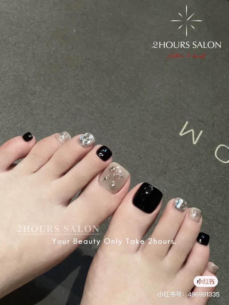 Mẫu móng chân đẹp 13