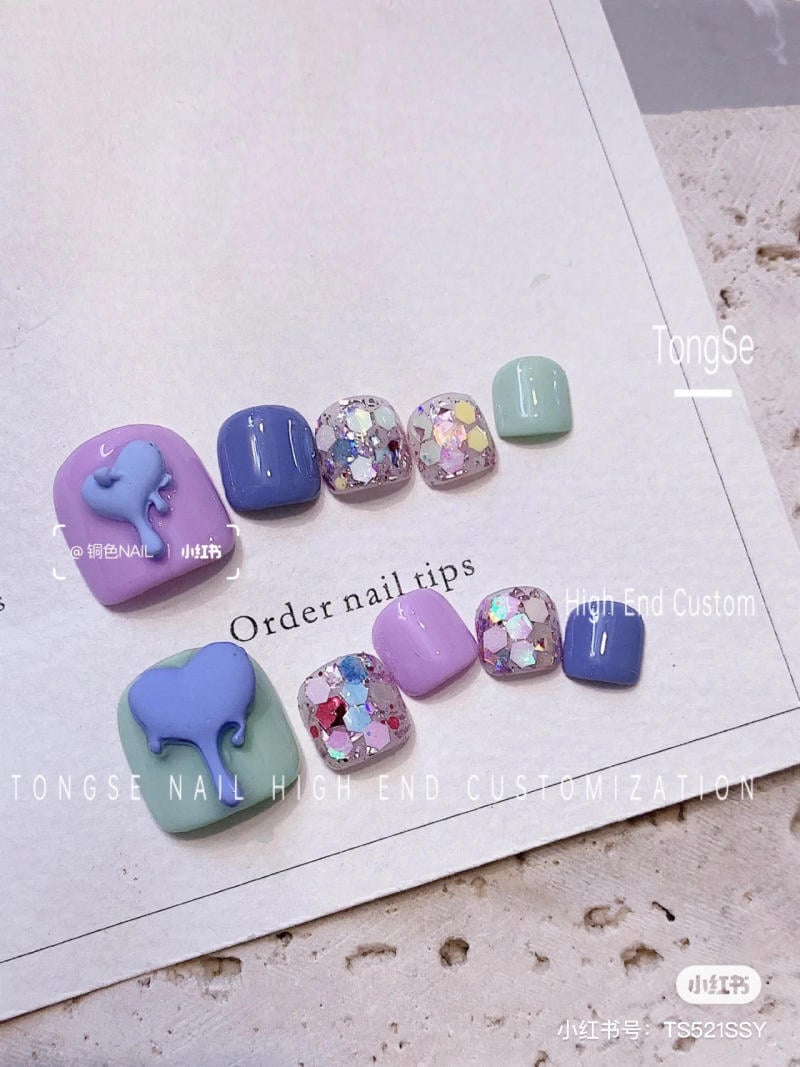 Mẫu móng chân đẹp 21