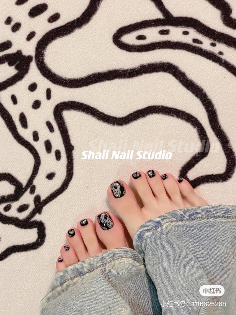 Mẫu móng chân đẹp 38