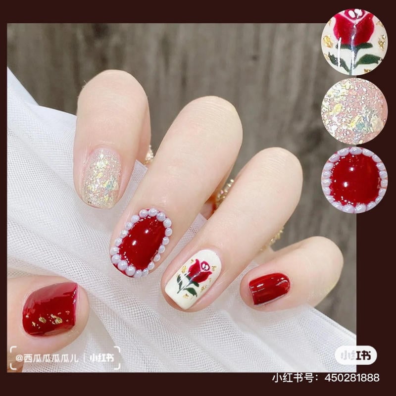 Mẫu sơn móng tay cho da ngăm 4