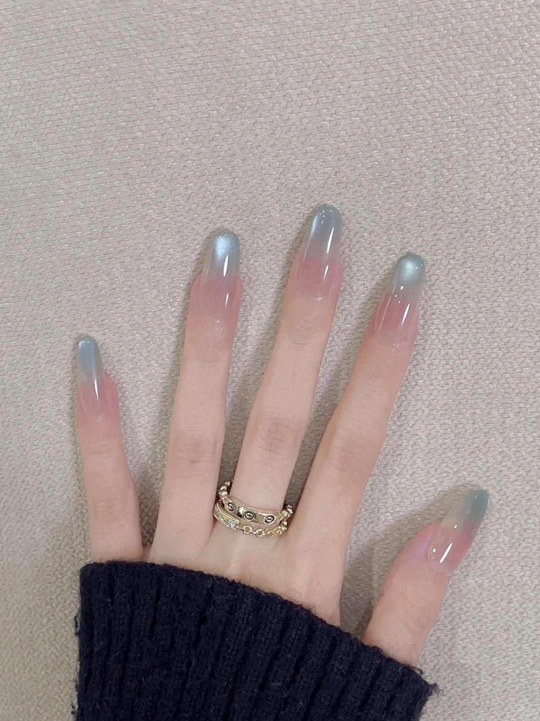 Mẫu nail mắt mèo đẹp