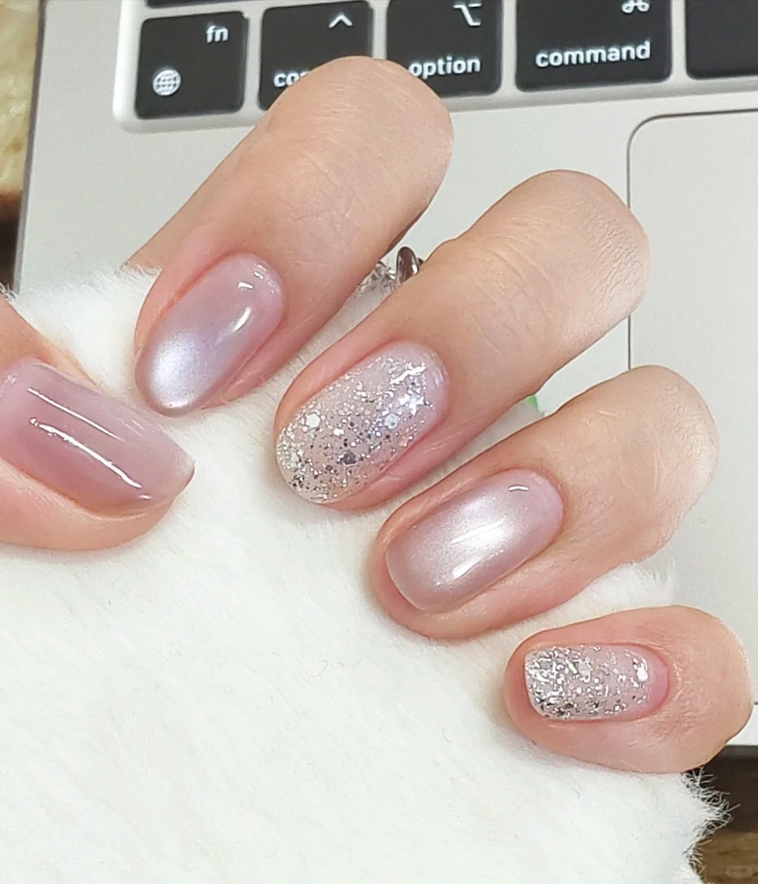 Mẫu nail mắt mèo đẹp