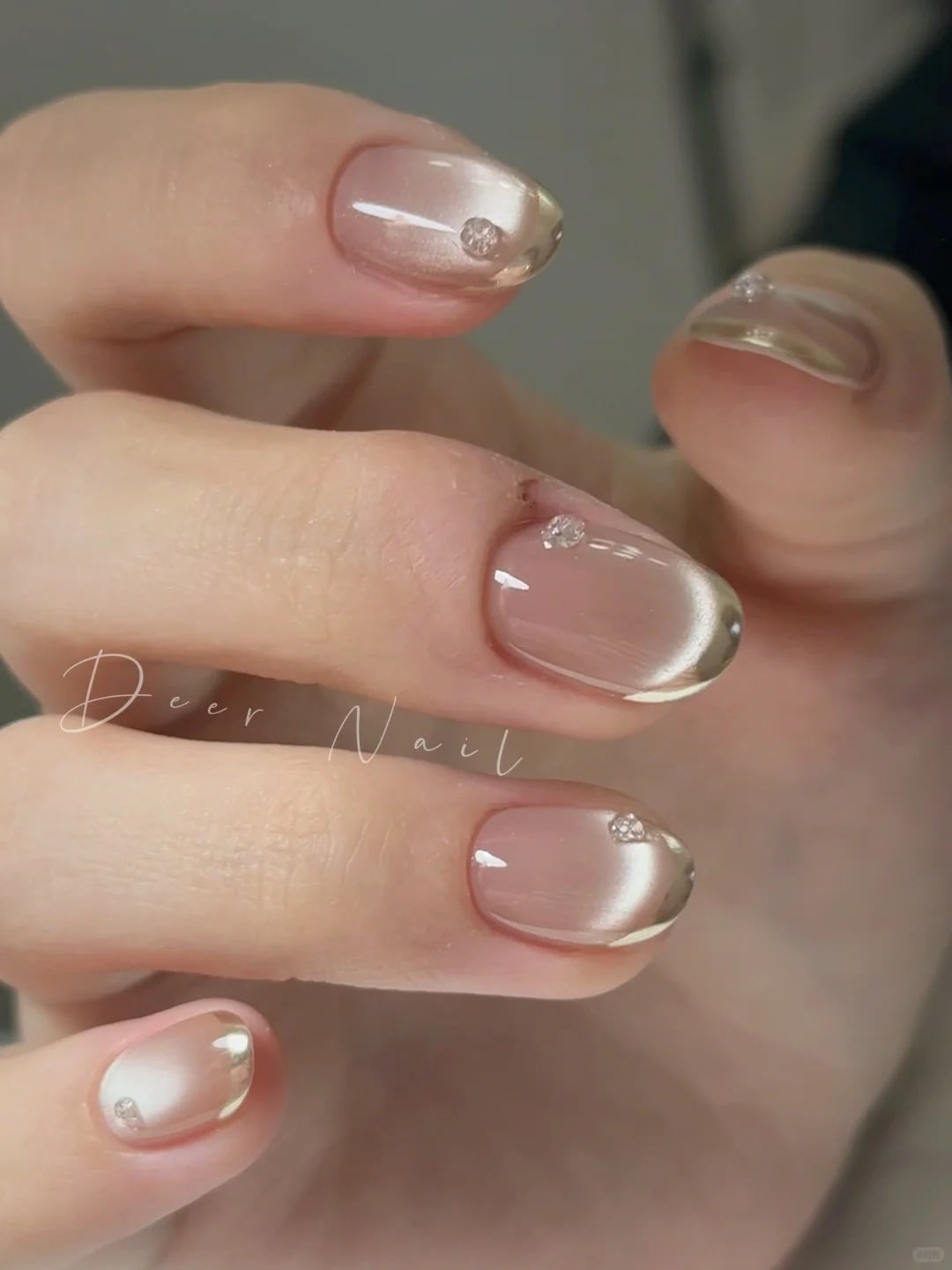 Mẫu nail mắt mèo đẹp