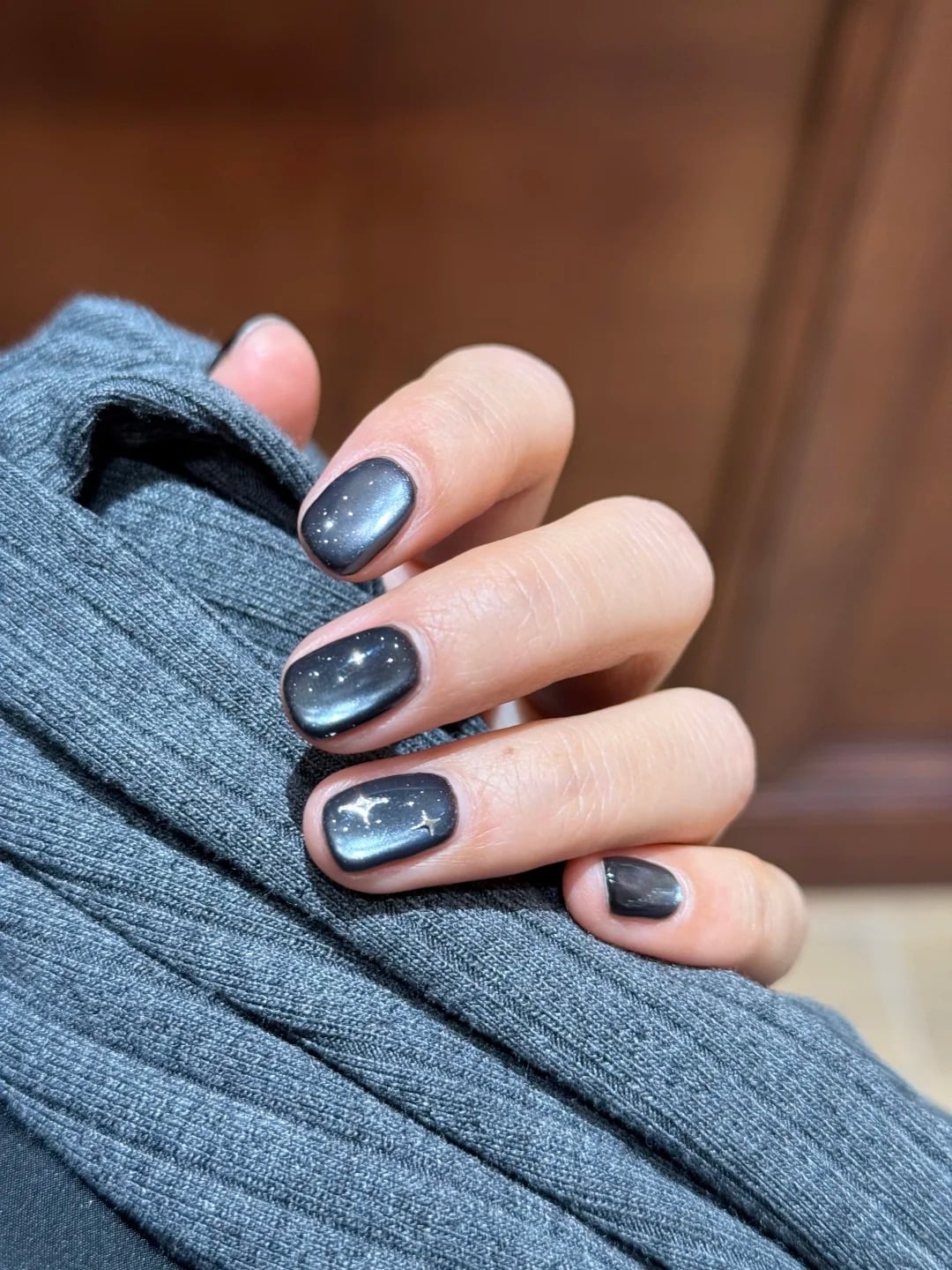 Mẫu nail mắt mèo đẹp