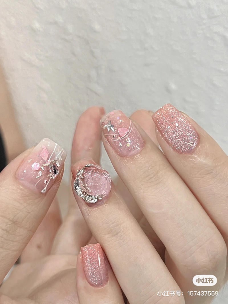 Mẫu nail mắt mèo đẹp