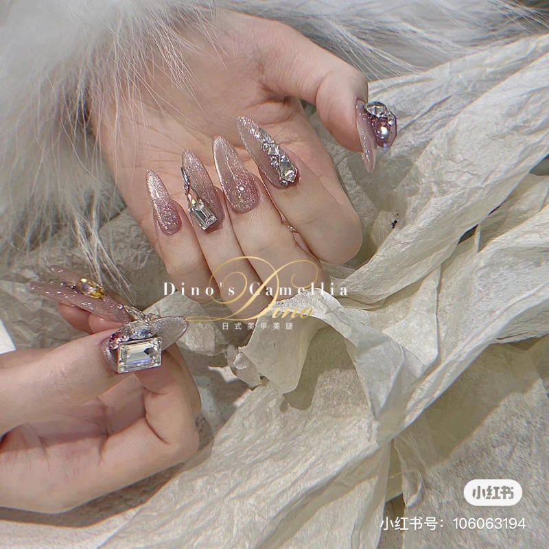 Thư viện mẫu nail mắt mèo đẹp 10