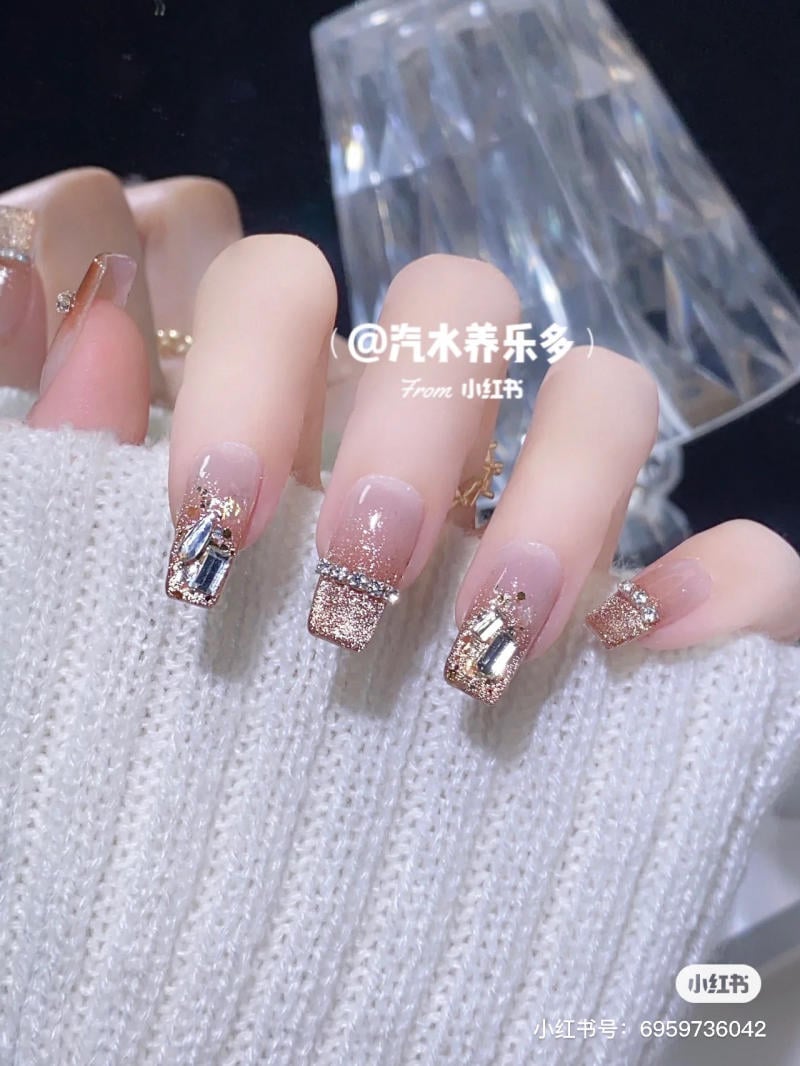 Mẫu nail mắt mèo đẹp