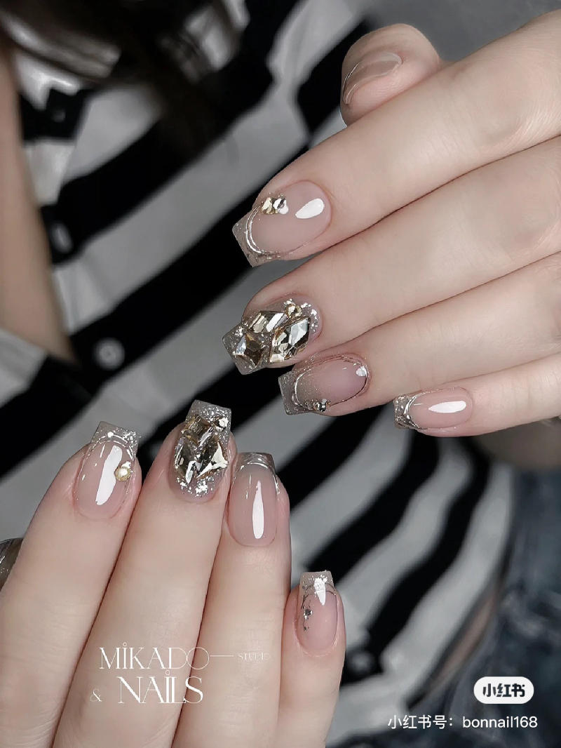 Mẫu nail mắt mèo đẹp