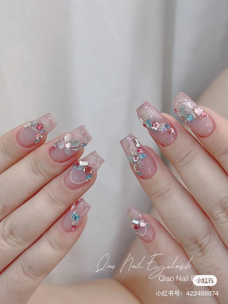 Thư viện mẫu nail mắt mèo đẹp 17