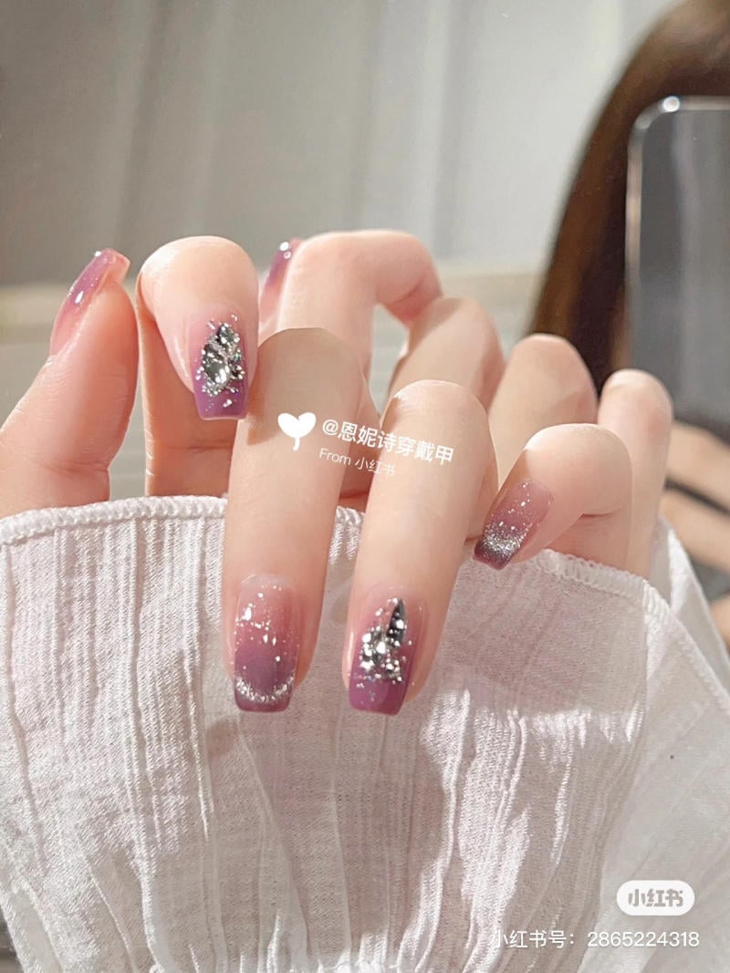 Mẫu nail mắt mèo đẹp