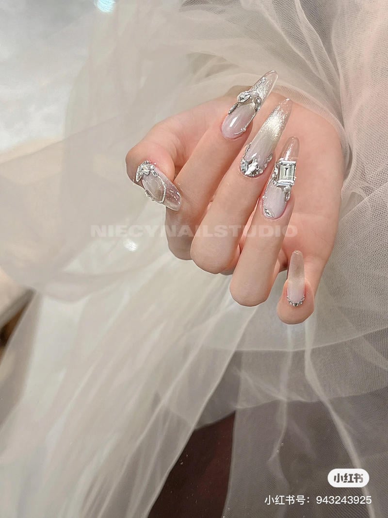 Mẫu nail mắt mèo đẹp