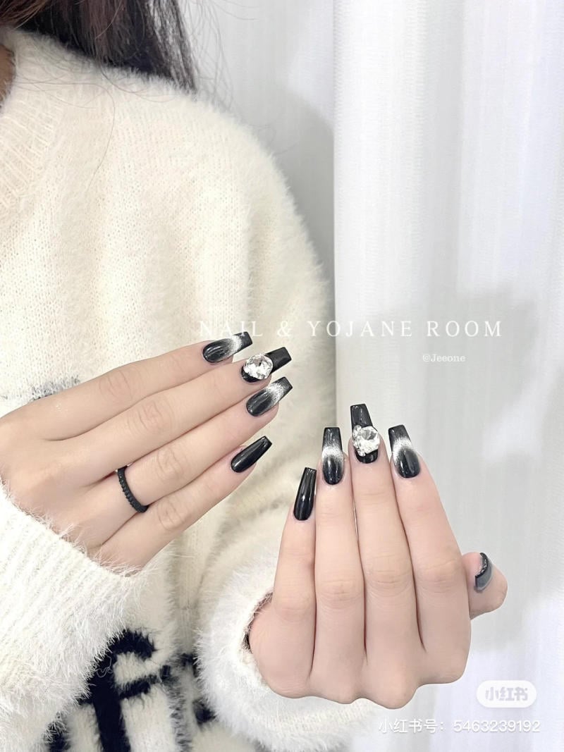 Mẫu nail mắt mèo đẹp