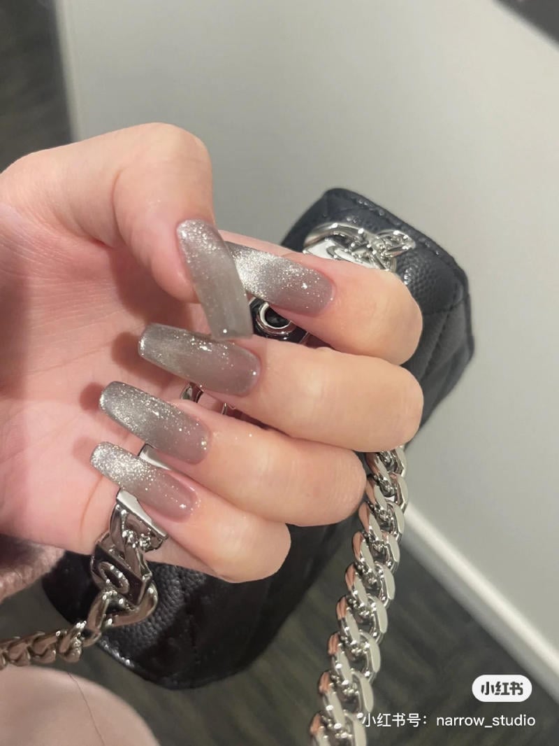 Mẫu nail mắt mèo đẹp