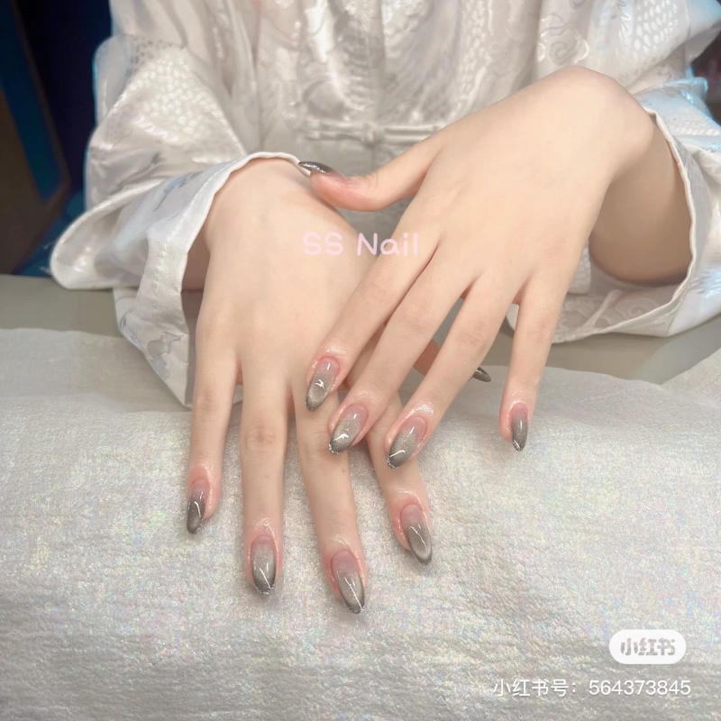 Mẫu nail mắt mèo đẹp