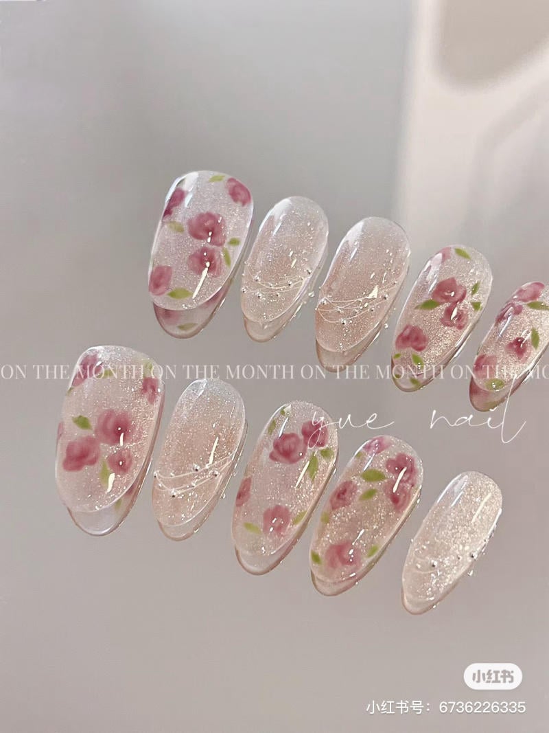 Mẫu nail mắt mèo đẹp