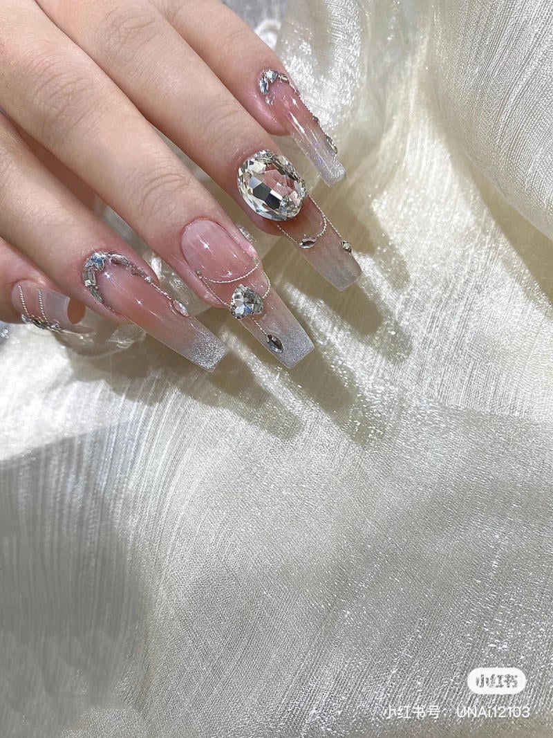 Mẫu nail mắt mèo đẹp