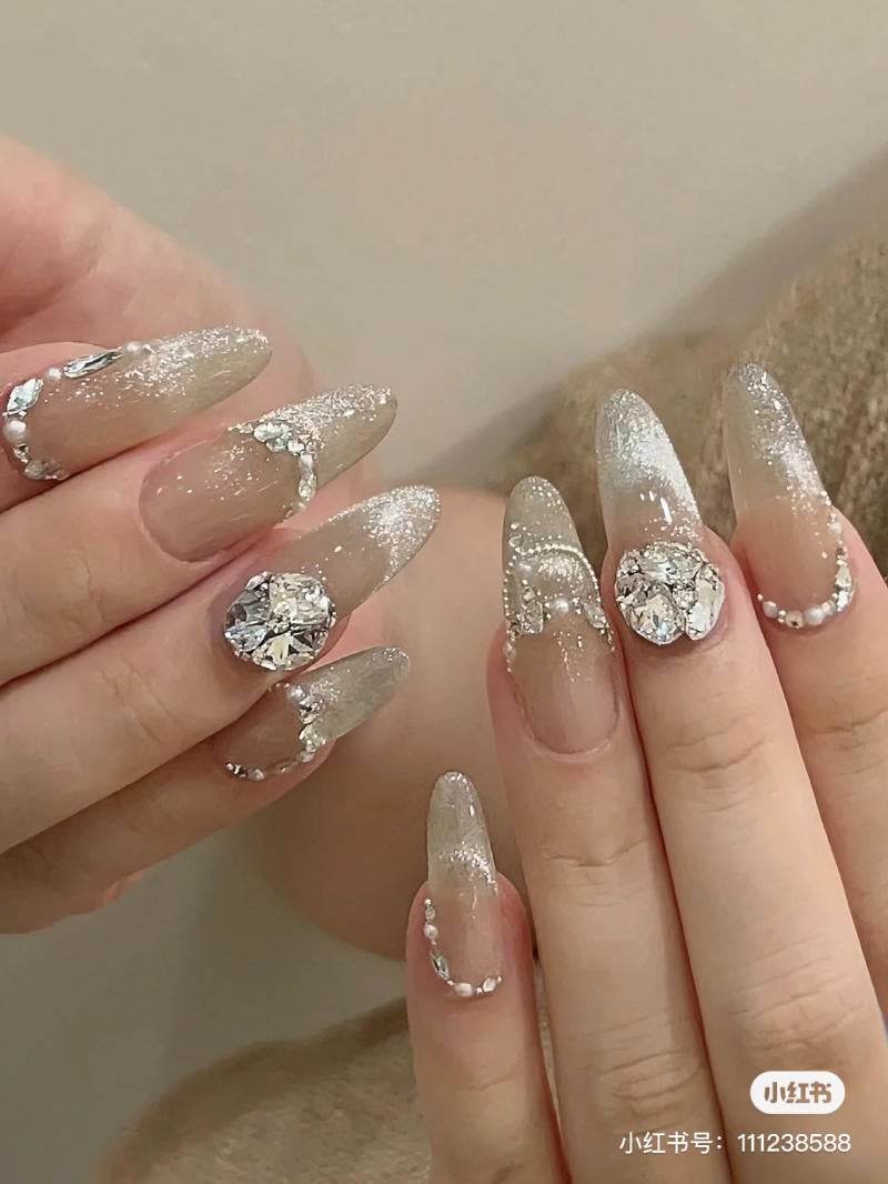 Mẫu nail mắt mèo đẹp