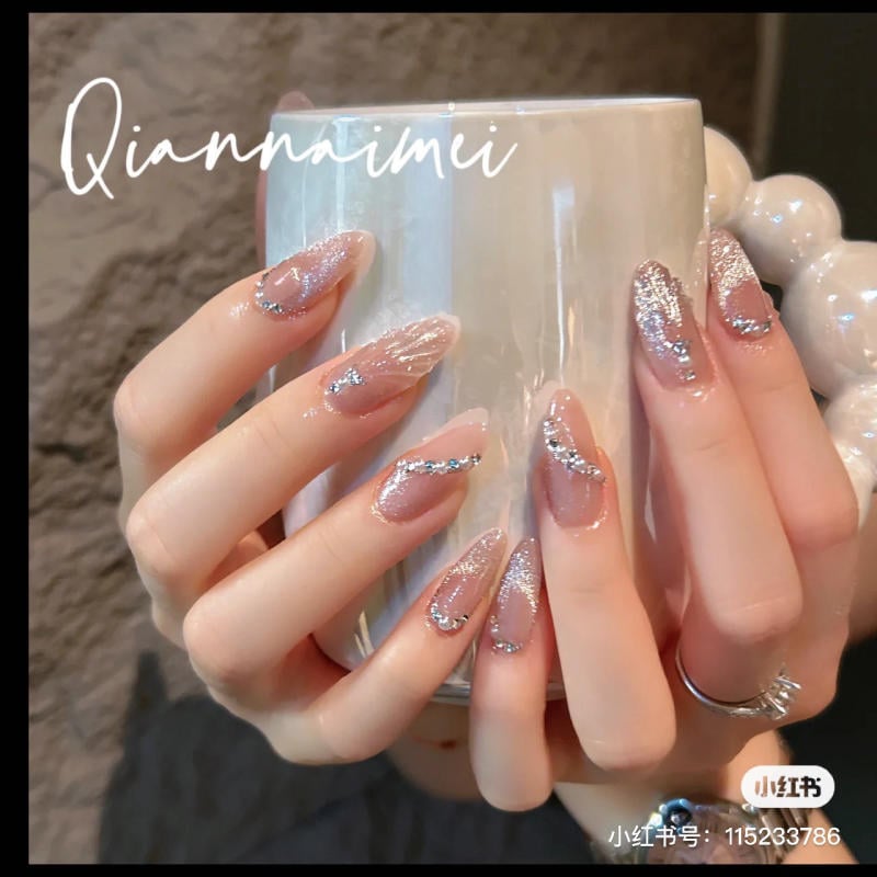 Mẫu nail mắt mèo đẹp