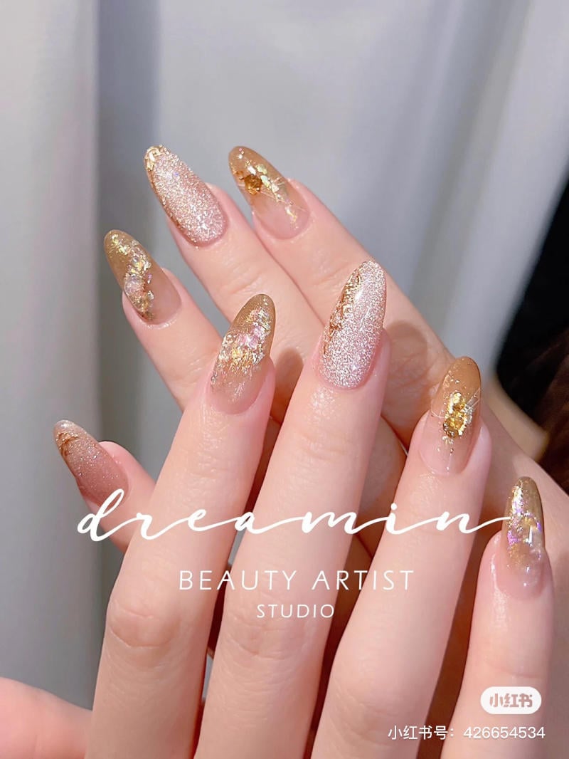 Mẫu nail mắt mèo đẹp