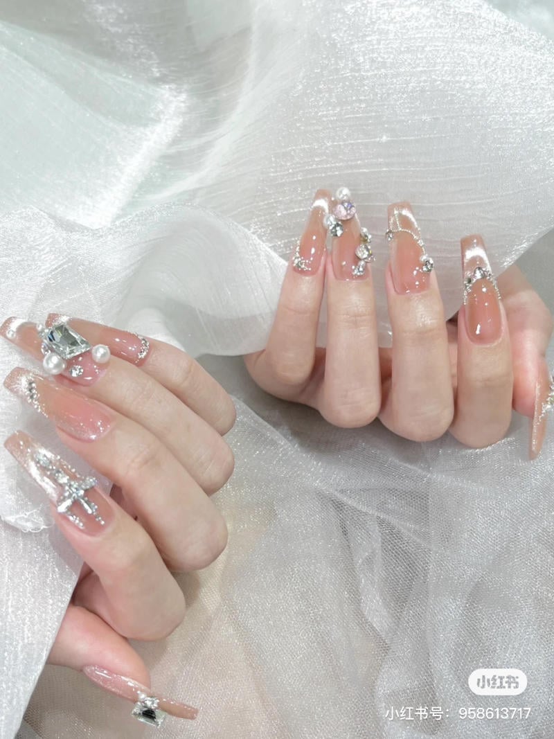 Mẫu nail mắt mèo đẹp