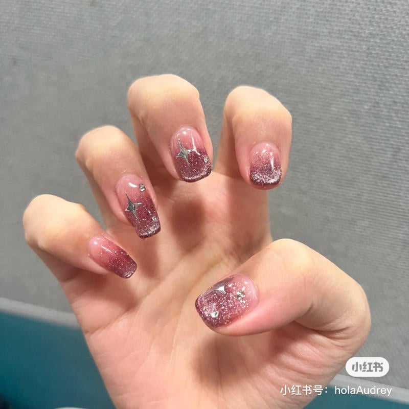 Mẫu nail mắt mèo đẹp