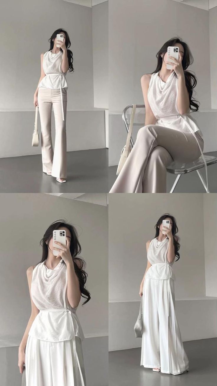 Đầm dài tay lửng với thắt lưng