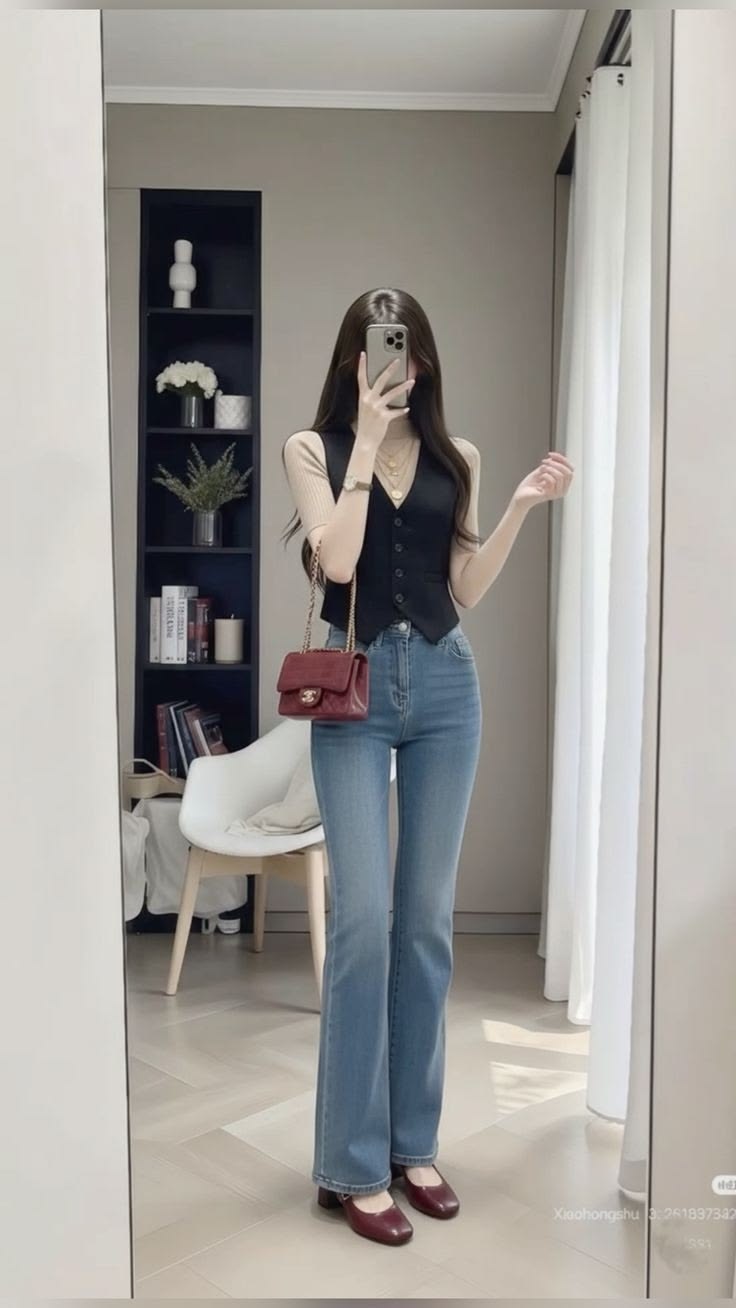 Combo dạo phố casual cho dáng cân đối