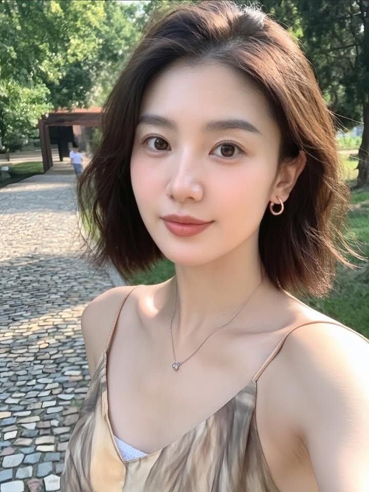 Mẫu tóc xoăn sóng lơi ngang vai 1